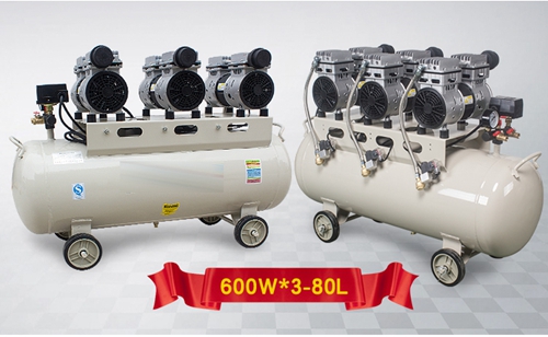 600W - 30L mini de Hoge druk Stodde Ontwerp van Oilless van de Luchtcompressor Houten het Werk Huistoepassing AC220V hoog - kwaliteit
