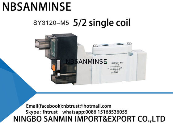 Van de de Solenoïdeklep van SY3120 SY5120 SY7120 vervangt de Pneumatische Compacte Automatisering SMC van Mini Valve AC220V DC24V