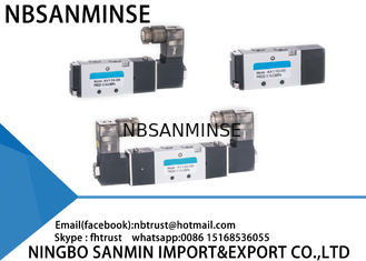 4V Pneumatische Klep Drie van de 100 Reeksensolenoïde Type van Positie het Dubbele Gecontroleerde AirTAC