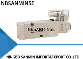 4V210 06 08 het Pneumatische Type van de Klepairtac van de Luchtsolenoïde - 2 manier 3 de Klep van de maniercontrole AC220V DC24V