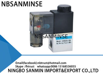2V reeks gelijkstroom Klep van de 12 Volt Pneumatische Solenoïde 2 Manier 2 Positie Directe Aandrijving/Gidstype Actie