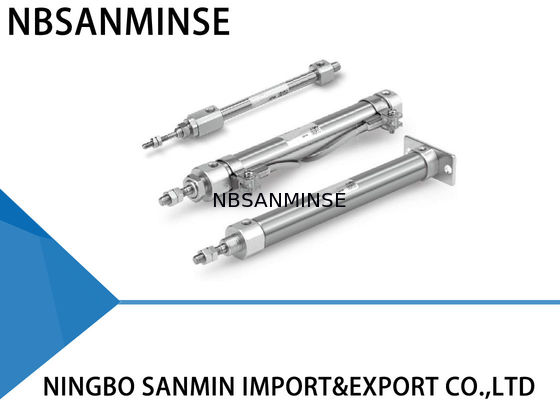 De dubbelwerkende Enige Cilinder van de Staaf Pneumatische Lucht droeg Grootte 6/10/16 1MPa