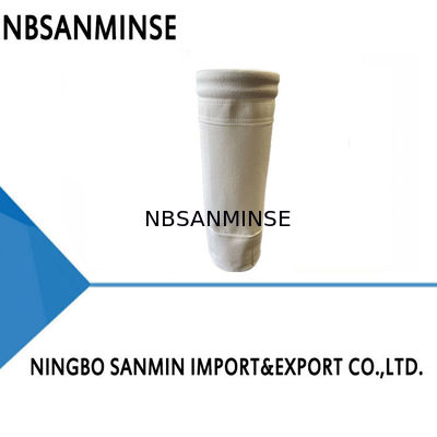 Aangepaste polyester Spunlace vilten stofzak 550 g / m2 luchtfilterzak Stofdichte Baghouse filterzakken