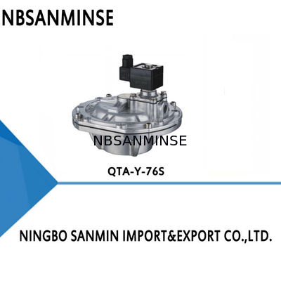QTA-Y-76S Pneumatische polsklep industrie stofdichte staalfabriek Asco-type Groot formaat