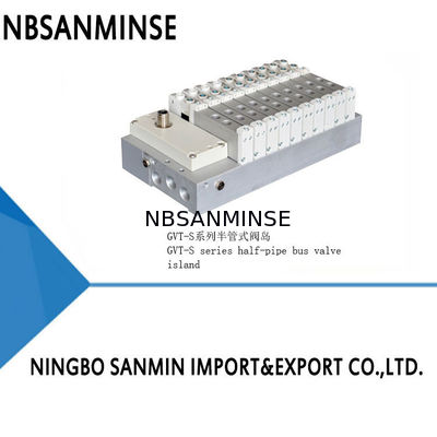 GVT-S/GVT-M-serie halfpijpbus Valve Island onderverbindingsbus Valve terminal