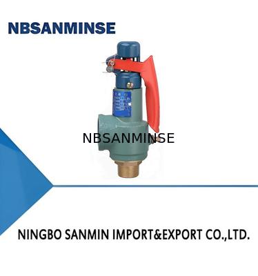 IJzeren veiligheidsventiel met sleutel 35 bar druk