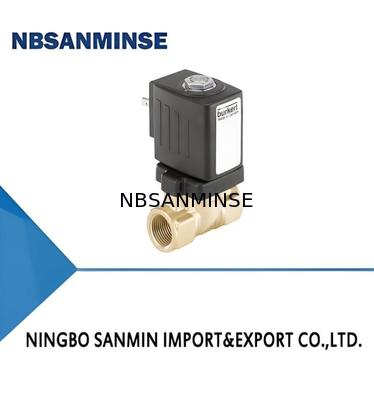 Servo-gestuurde 2/2-weg membraanafsluiter met staal materiaal en messing magneetventiel