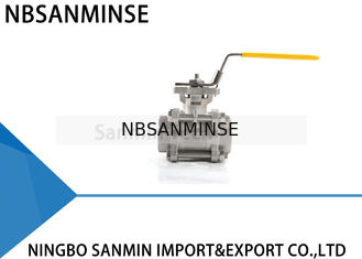 CF8M de Kogelklep1000psi WOG van de 1 duim Hydraulische Hoge druk Van de het Gaswaterpijp van de Roestvrij staalss316 Olie de Lijntoepassing