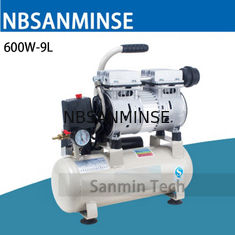 600W - 9L mini de Hoge druk Stodde Ontwerp van Oilless van de Luchtcompressor Houten het Werk Huistoepassing AC220V hoog - kwaliteit Sanmin