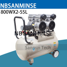 800WX2 - van de de Luchtcompressor van 55L Mini de Hoge druk Stodde Ontwerp van Oilless Houten het Werk Huistoepassing AC220V hoog - kwaliteit