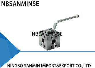 3 manier Hydraulische Bal ValveWith SAE Flange Industry Engineer
