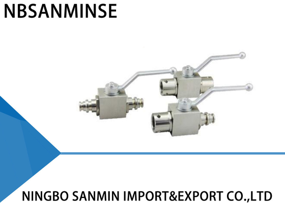 Ferrule Type High Pressure Ball Valve Quick Connector