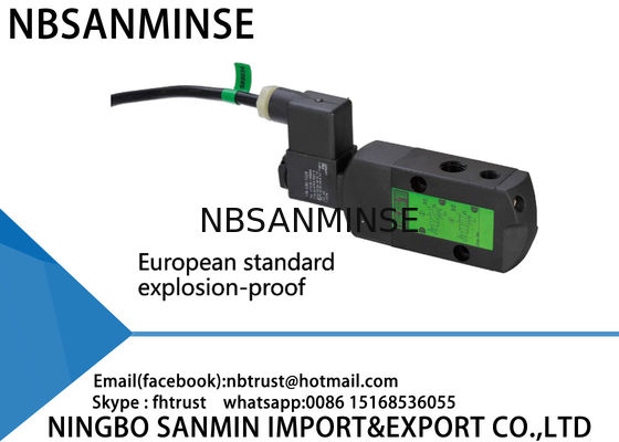 NAMUR551 Klep Explosiebestendige AISCO Type NBR PUR van de reeks Pneumatische Solenoïde Verbinding
