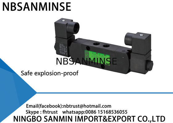 NAMUR551 Klep Explosiebestendige AISCO Type NBR PUR van de reeks Pneumatische Solenoïde Verbinding
