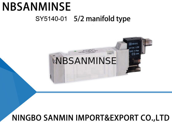 SY5000 mini Pneumatische Stofdichte Positie 5/2 5/3 van de Solenoïdeklep 220VAC