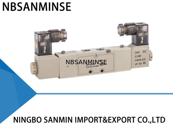 Dubbele/Enige Richting de Controleklep 1/8 Duim van de Rol Elektro Pneumatische Solenoïde