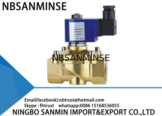 Van de de Solenoïdeklep van het grote Diametermessing Explosiebestendige de Solenoïdeklep 2 Manier