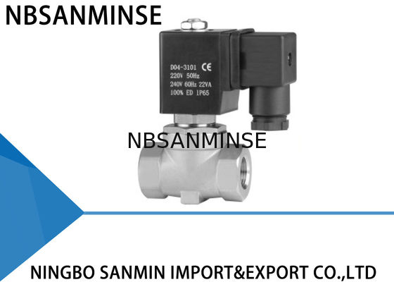 P4 Minimessing/SS 316 Elektrische de Klep Proef In werking gestelde Actie van het Solenoïdewater