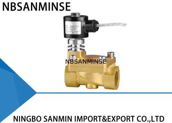 Van het de Stoommessing van Co2 de Vloeibare de Solenoïdeklep sloot normaal Hoogte - lage Temperatuur
