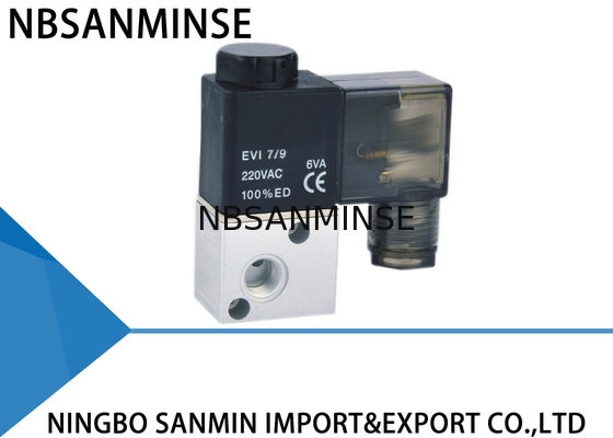 Klep van de hoge snelheids Pneumatische Solenoïde 3 Manier 2 Reeks van Sanmin 3V1 van de Positie de Pneumatische Klep