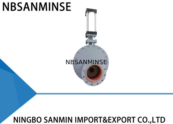 Pneumatisch Cirkel Dubbel het Gietijzerlichaam SMWZ644 - DNA van Wearproof van de Schijfklep - R