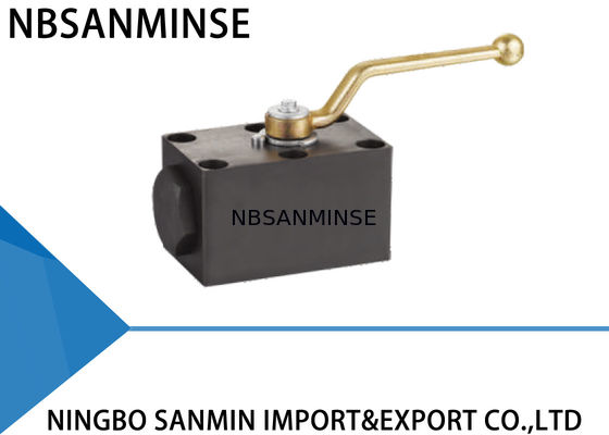 KHP-het Type van Reeksplaat Afsluitbare Hydraulische Kogelklep Hydraulische Corrosiebestendige Sanmin