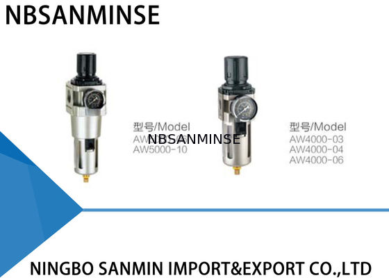 AW van de de Filterregelgever van de Instrumentenlucht Smeermiddel 0. 15MPa - 0. 85MPa werkende Druk