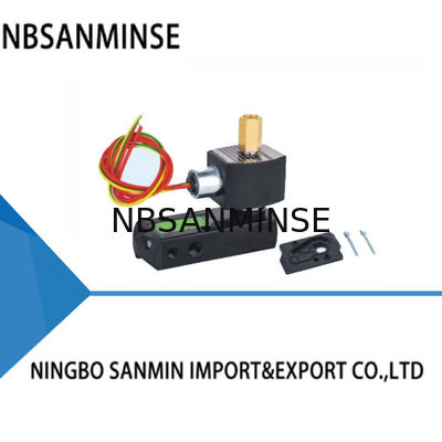NBR PUR Seal Slide Sleeve Pneumatic Solenoid Valve 0,2 - 1,0Mpa