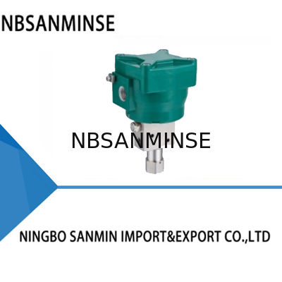SANMIN 2 Positie 3 van de de Klep0-1.0mpa HNBR+PUR Verbinding van de Manier Rechtstreekse Explosiebestendige Solenoïde het Aluminiumhuisvesting SUS316L