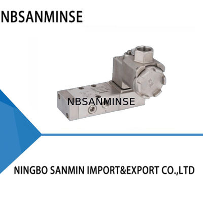 SANMIN All-stainless steel explosiebestendige CT6 solenoïde klep met NBR PUR-zegel