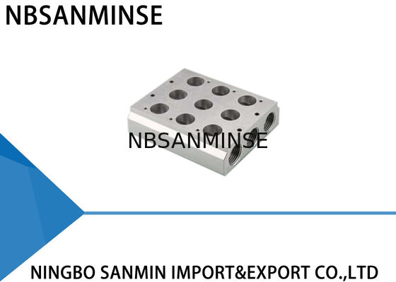 Van de de Solenoïdeklep van ISO de Pneumatische Diverse Assemblage voor de Basis van de de Klepcombinatie van Airtac Festo Parker CKD SMC