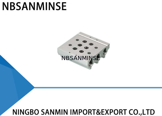 Van de de Solenoïdeklep van ISO de Pneumatische Diverse Assemblage voor de Basis van de de Klepcombinatie van Airtac Festo Parker CKD SMC