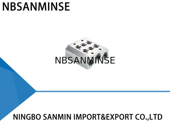 Van de de Solenoïdeklep van ISO de Pneumatische Diverse Assemblage voor de Basis van de de Klepcombinatie van Airtac Festo Parker CKD SMC