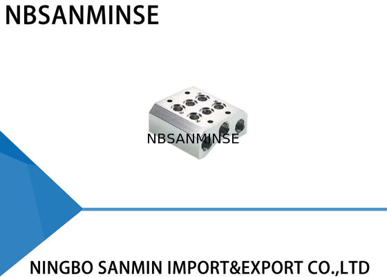 Van de de Solenoïdeklep van ISO de Pneumatische Diverse Assemblage voor de Basis van de de Klepcombinatie van Airtac Festo Parker CKD SMC