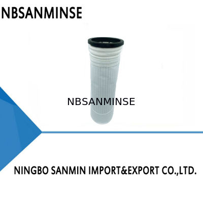 Streep Anti Statische Polyester Naaldvilt Stofzak Langdurige Temperatuurbestendigheid Stofdichte Baghouse filterzakken