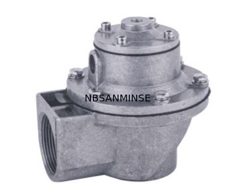 QD-Z 3/4 1 1-1/2 2 inch Pulse Jet-klep Stofafscheider Dubbele afdichting Membraanklep SBFEC-type