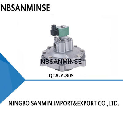 QTA-Y-76S Pneumatische polsklep industrie stofdichte staalfabriek Asco-type Groot formaat