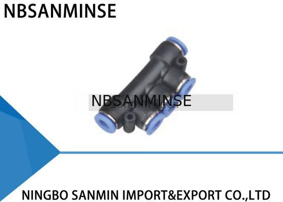 One Touch Plastic Buis 5 van de de Montageslang van de Manier de Pneumatische Lucht Snelle Schakelaar PK Vijf Pijp Gezamenlijke Sanmin