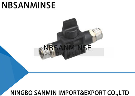 Van de de Datatransportbesturingklep van HVSS Pneumatische de Handdraad om Schakelaarduw in Maniermontage 2Way/3 in te passen Sanmin