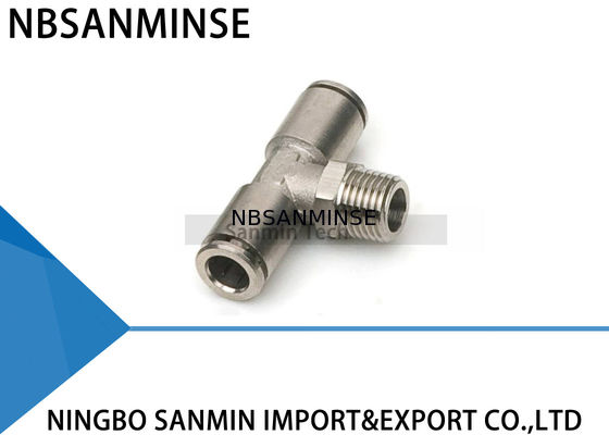 MPT Al van de de Montage Mannelijke Tak van de Metaal Pneumatische Lucht van de het T-stuklucht Pneumatische het Messingsmontage