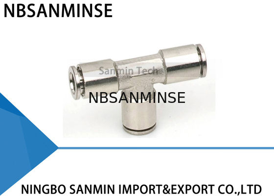 Van de het Messingslucht van MPUT Pneumatische de Slangmontage, Pneumatische de Buismontage Sanmin van de Messingsmontage