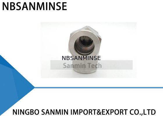 UE Unie het Loodgieterswerk die van het Elleboogroestvrije staal SS316L Pneumatische Lucht passen die Hoogte passen - kwaliteit Sanmin