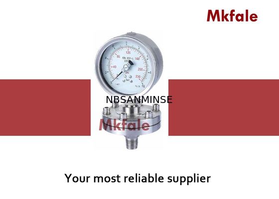 Van de de Drukmaat van SMPD Sanitair Vloeibaar van de het Diafragmaverbinding van de de Drukmaat Dubbel de Laserlassen