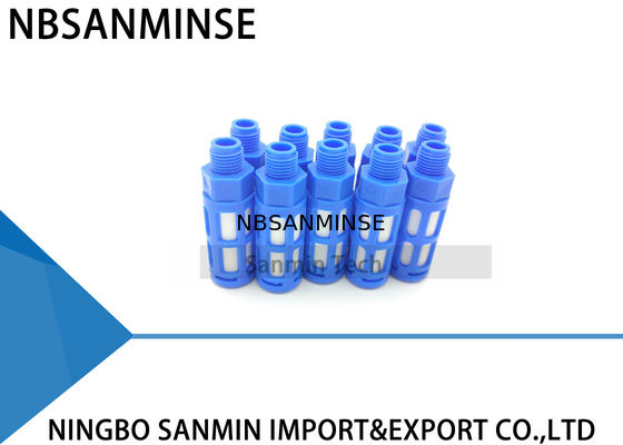 De plastic Montage van de Geluiddemper Pneumatische Lucht 1/4 3/8 1/2 3/4 1 PSU het Type van NBSANMINSE 1/8 Luchtknalpot