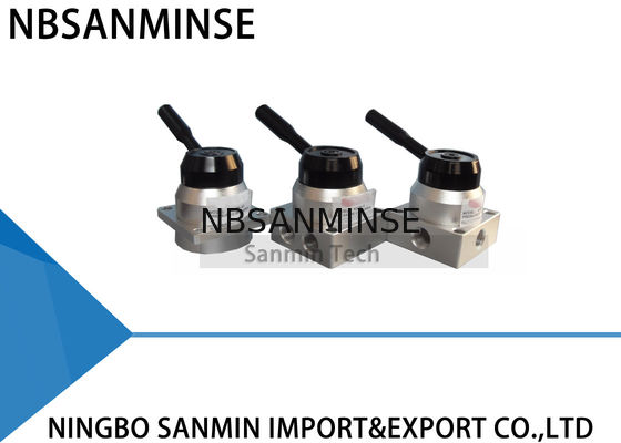 G 1/4 van de de Klepnbsanminse K34R6 Hand van de Draad Hand Pneumatische Solenoïde de Omschakelingsklep