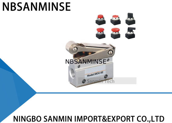 NBSANMINSE MOV 1/8 g-van de de Klep Pneumatische Hand van de Draadreeks de Mechanische Klep van de de Controlelucht