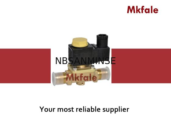 De Klep van de het Messingssolenoïde van het hoge Prestatieswater voor de Groep Enz. van de Koelingscompressor