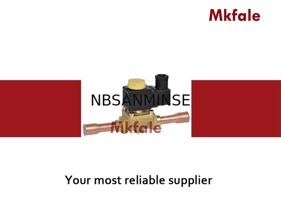 De Klep van de het Messingssolenoïde van het hoge Prestatieswater voor de Groep Enz. van de Koelingscompressor