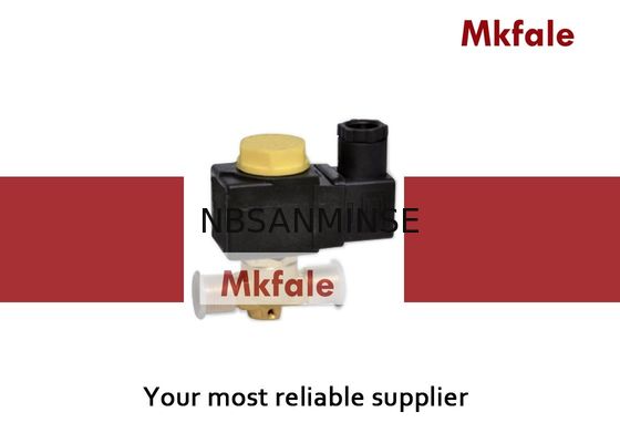 De Klep van de het Messingssolenoïde van het hoge Prestatieswater voor de Groep Enz. van de Koelingscompressor