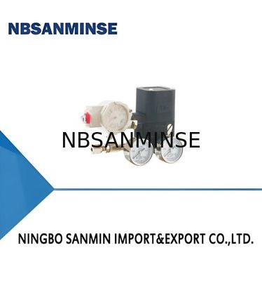 EPC1000 Sanmin elektropneumatische klep positioner met een herhaalbaarheid van 0,5% en totale afmetingen van 87x160x107mm